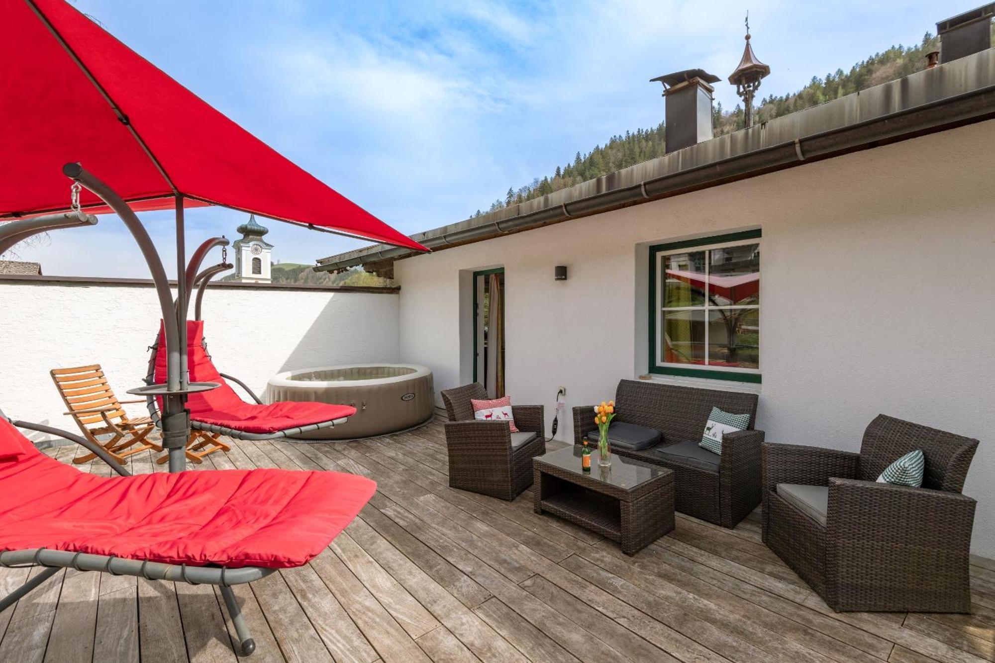Alpenlodge, Ferienwohnung 8 เทียร์ซี ภายนอก รูปภาพ
